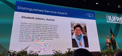 iufro world congress elisabeth johann